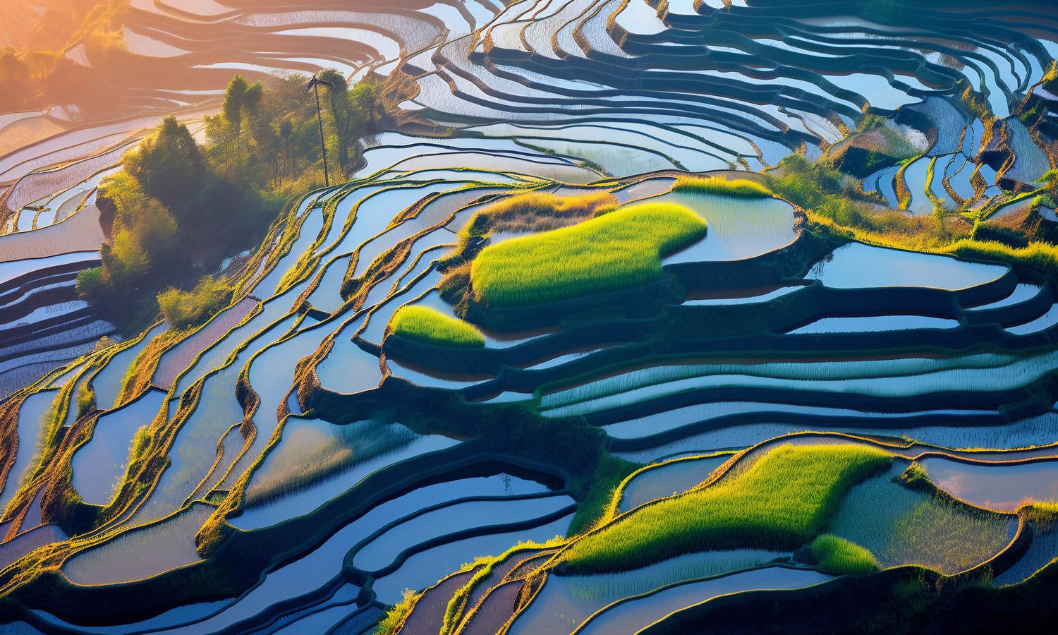 Les Rizières en terrasse de Yuanyang