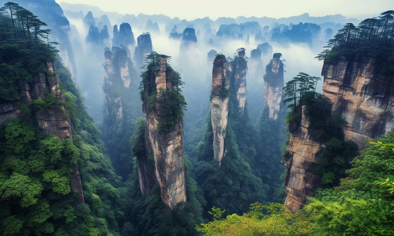 Parc forestier national de Zhangjiajie
