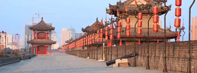 les remparts de la ville de Xi’an