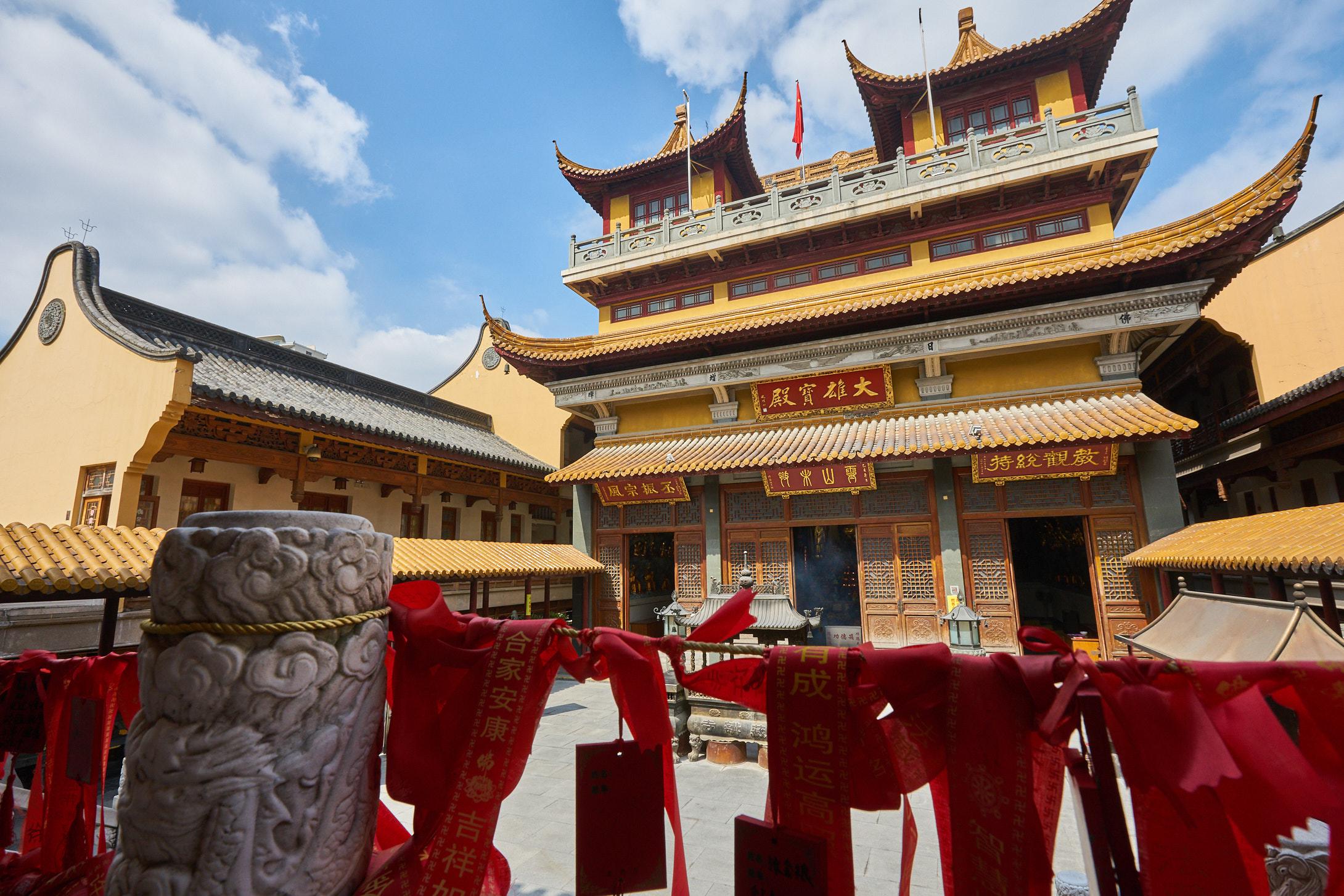 Temple bouddhiste de shanghai