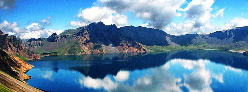 le lac Céleste et le mont Changbai