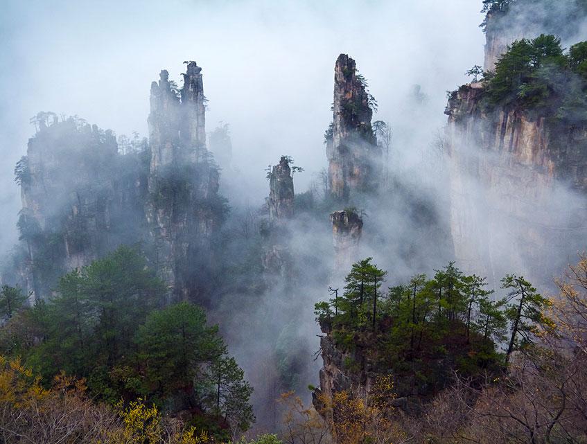 Parc national forestier de Zhangjiajie