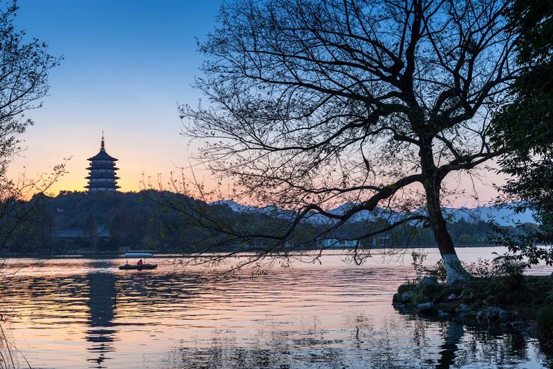 Lac de l'Ouest à Hangzhou