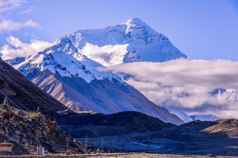 Mont Everest au tibet