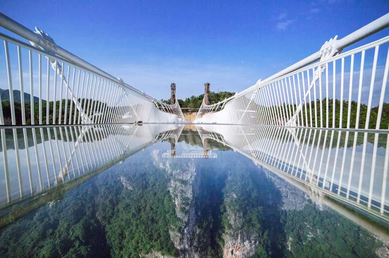 Pont de verre de Zhangjiajie