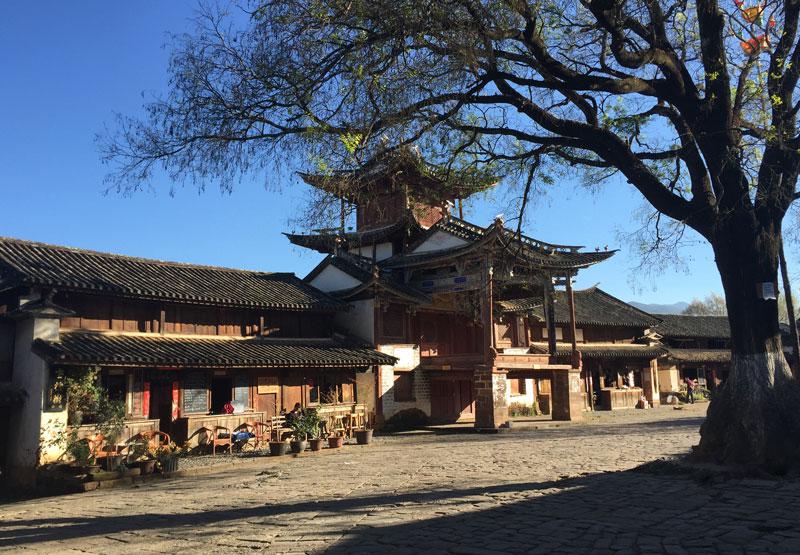 Vieille ville de Shaxi à la province du Yunnan