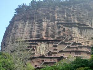 Les grottes Maijishan